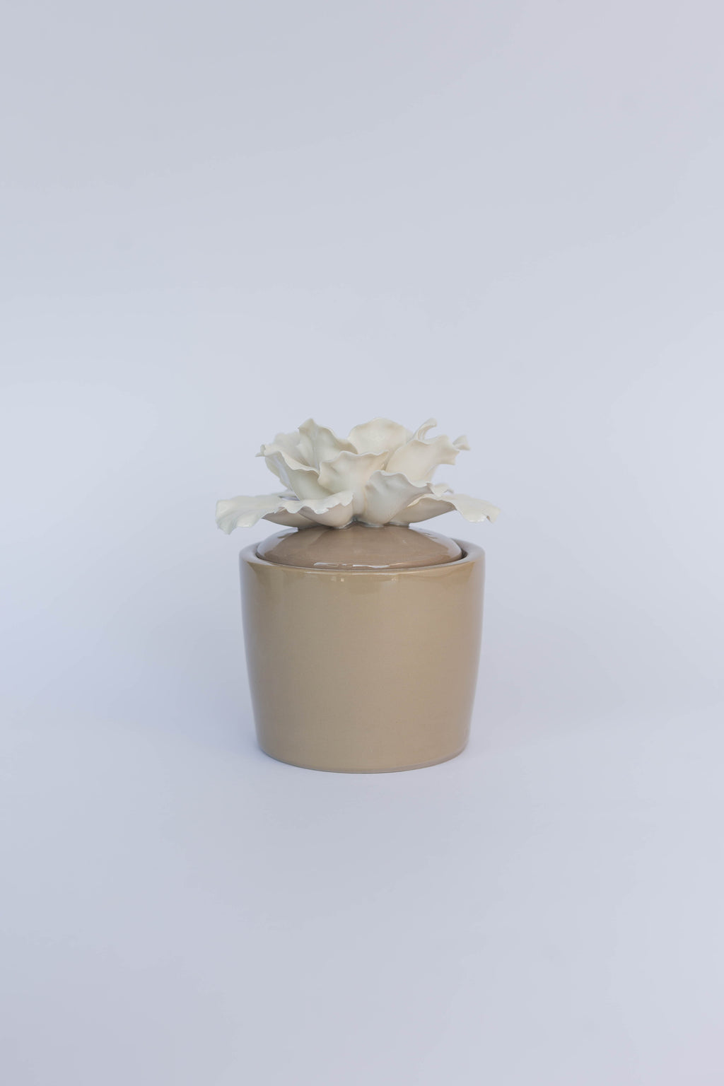Portacandele con Fiore Capodimonte